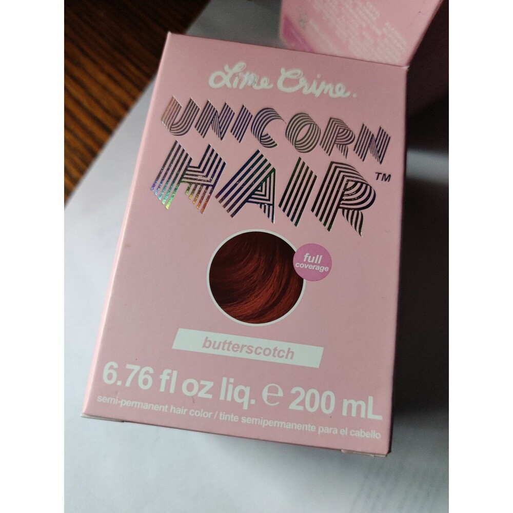 Lime Crime Unicorn Hair color in butterscotch